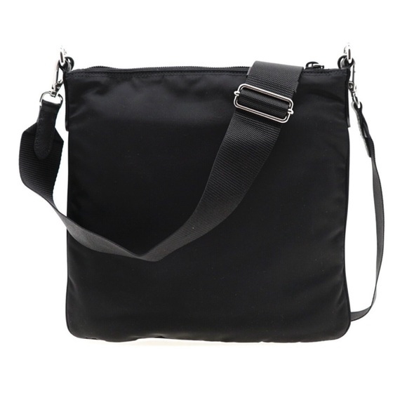 Prada Messenger Nylon Crossbody Unisex 1BH716 New - Picture 4 of 7